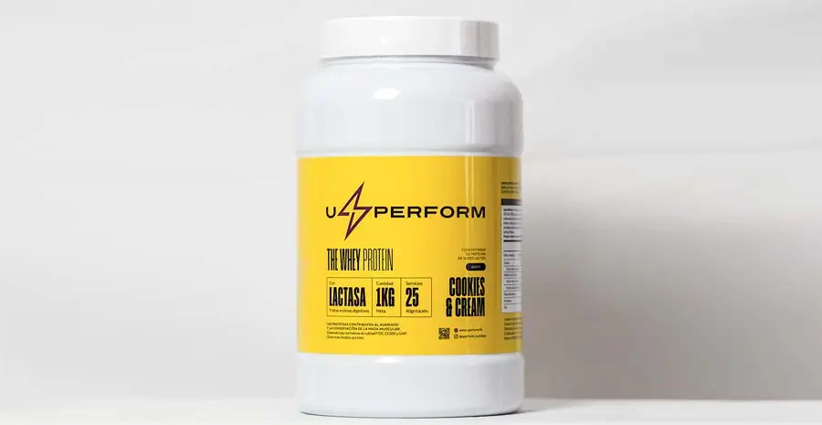 Proteina the whey de uperdorm para Hyrox